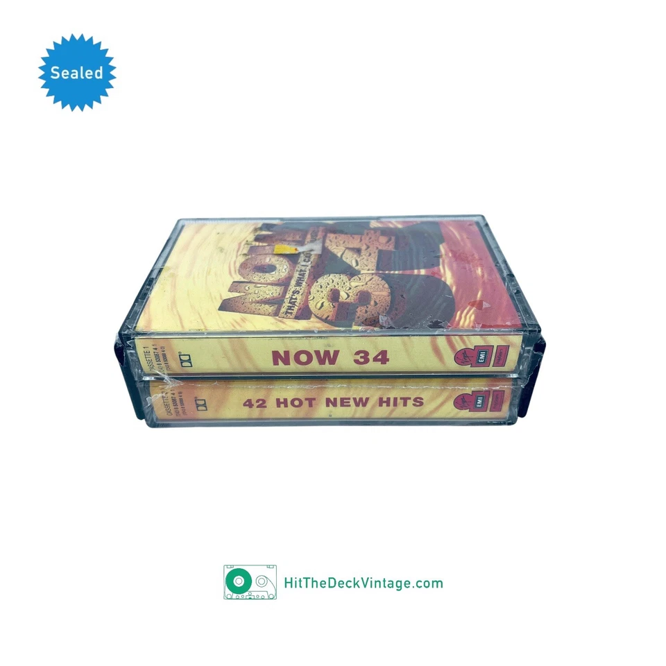 NOW 34 Now That's What I Call Music 34 Cassette Tapes (1996) UK Double SEALED - Image 3 of 4