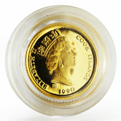 Cook Islands 25 dollars Endangered Wildlife series The Lynx proof