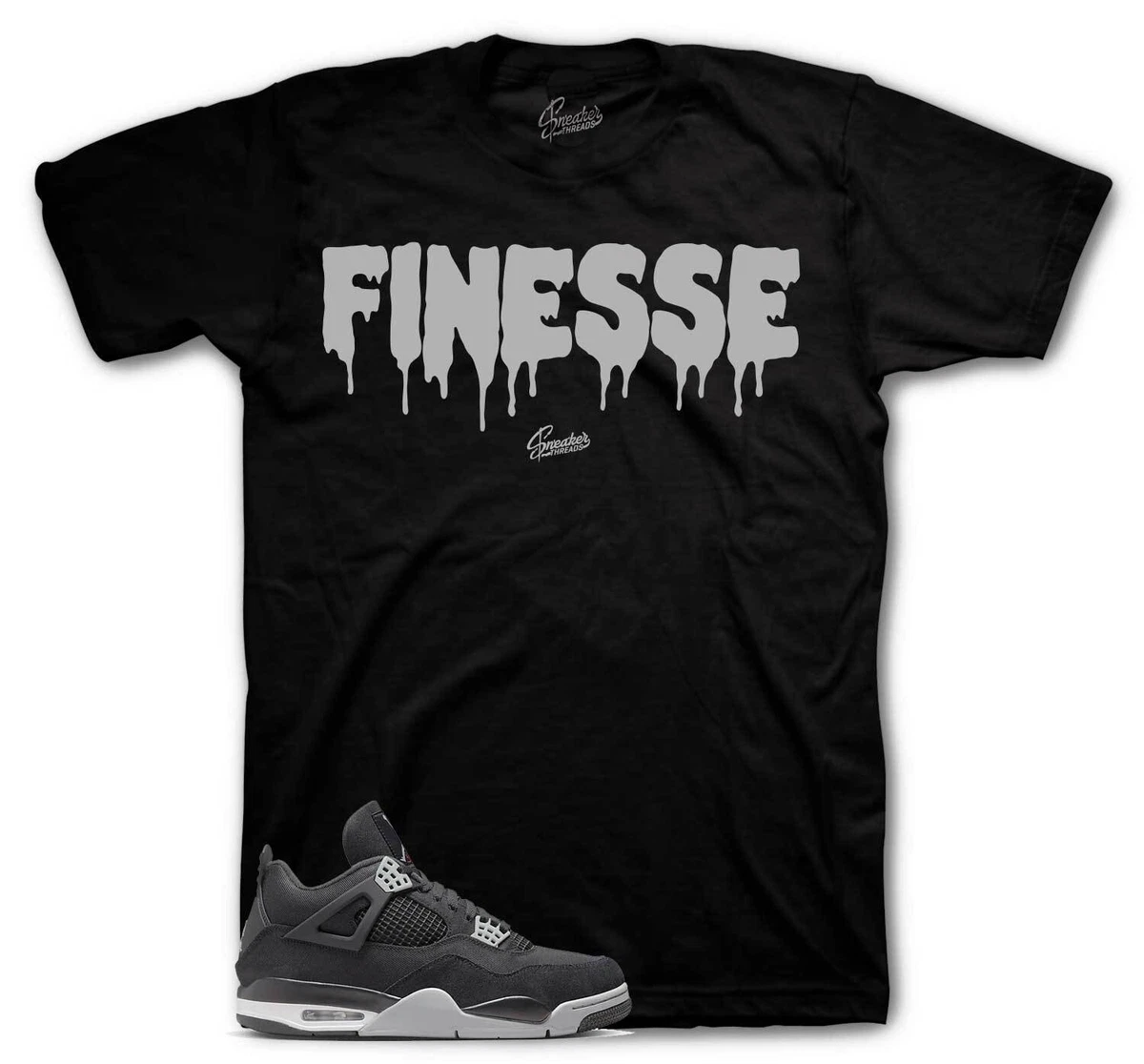 Grey jordan hotsell 4 shirt
