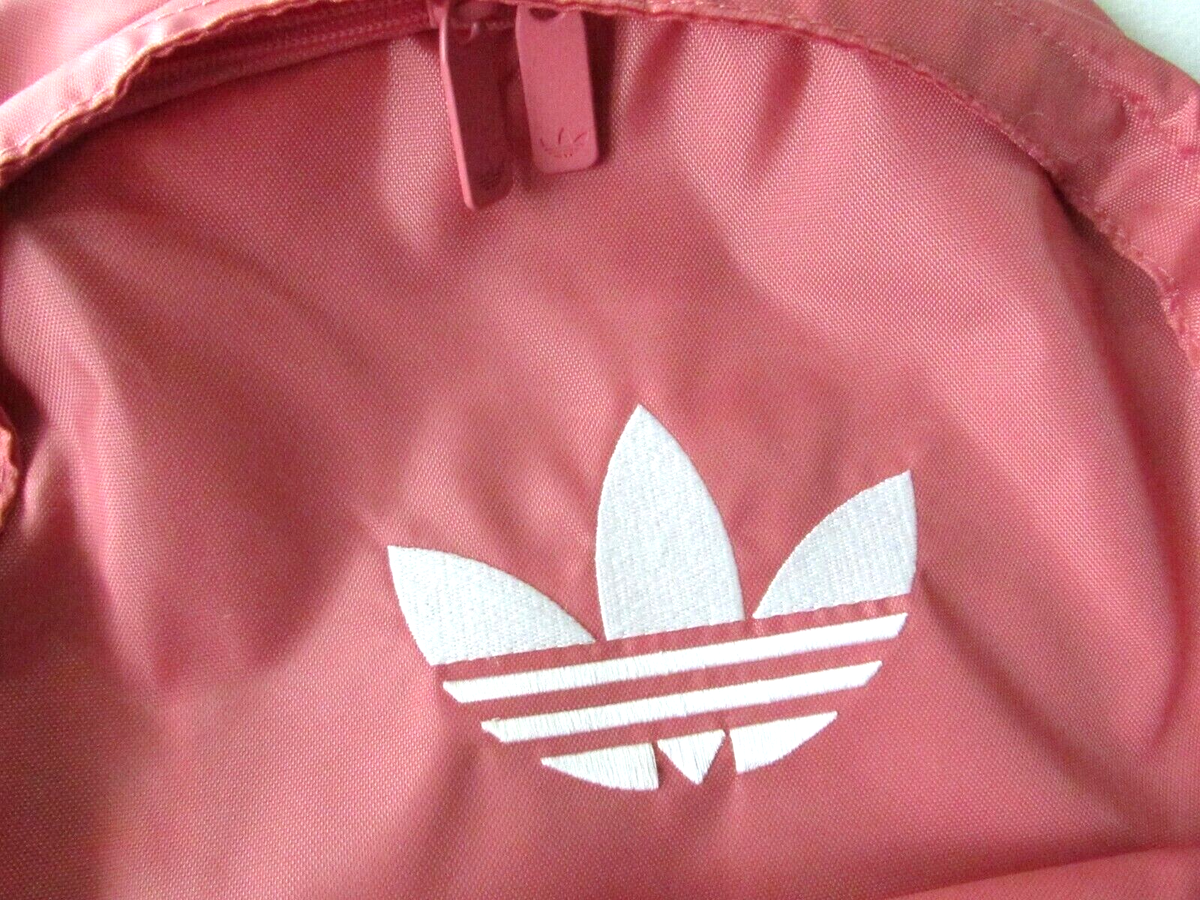 pink adidas trefoil backpack