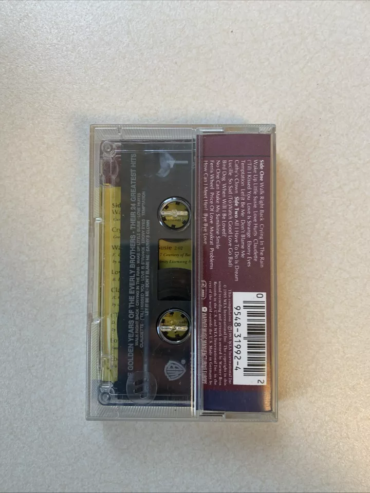 The Golden Years Of The Everly Brothers 24 track UK cassette album tape - Image 2 of 3