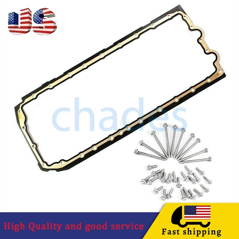 Engine Oil Pan Gasket With Engine Oil Pan Bolt Set 11137548031 For 