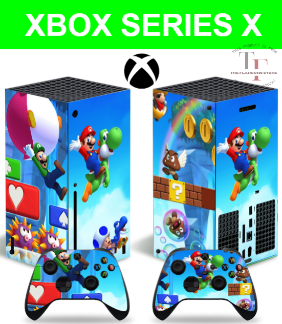 Xbox Series X Decal Sticker Skin Wrap Vinyl + Controller-image
