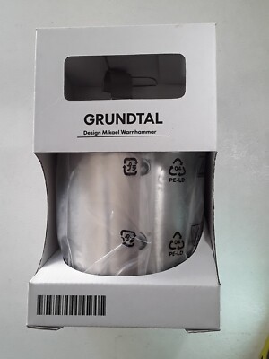 IKEA Grundtal Stainless Steel Cutlery Caddy Plant Pot Utensil