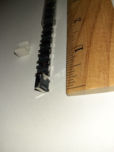 10PCs Mini USB Female 5Pin B Socket 4 Legs SMT SMD Soldering Connector Port USA - Picture 12 of 12