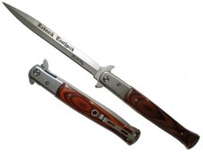 13" Wood REDNECK TOOTHPICK Michael Corleone Milano Godfather Style Pocket Sword 