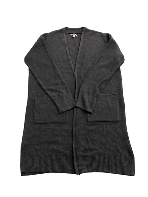 Goodthreads Womens Medium M NEW Soft Blend Honeycomb Long Line Cardigan Sweater