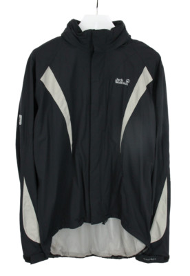JACK WOLFSKIN TexapO4re Jacket Men's XL Waterproof Windproof Breathable Hooded