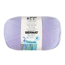 Bernat  Baby Sport   3 Light Acrylic Yarn, Lavender 10.5oz/300g, 1077 Yards