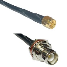 RFC240 SMA MALE to RP-TNC FEMALE Coax RF Cable USA-Ship Lot