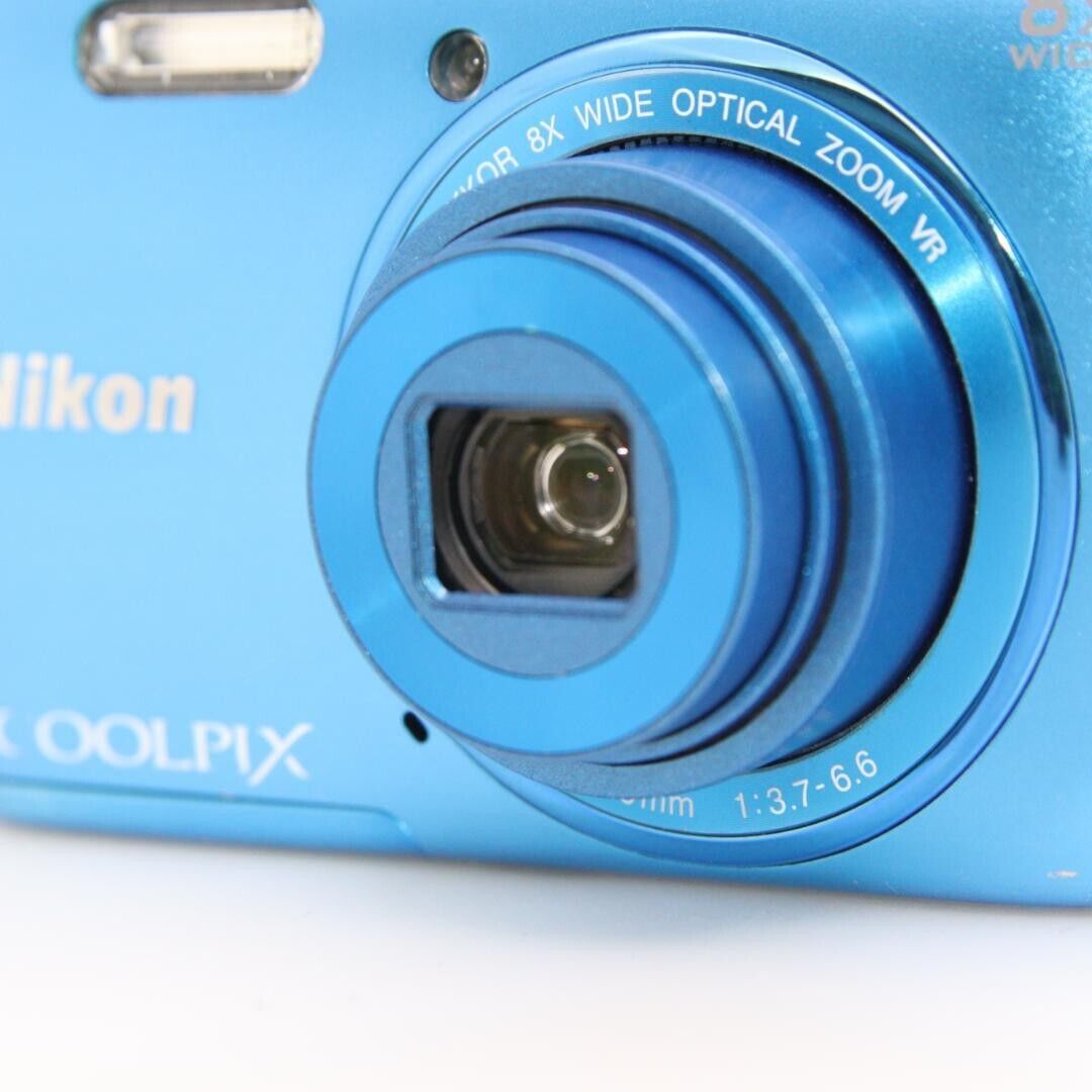 Nikon COOLPIX S3600 Blue 20.0MP Compact Digital Camera From Nikon COOLPIX S3600 Blue 20.0MP Compact Digital Camera From