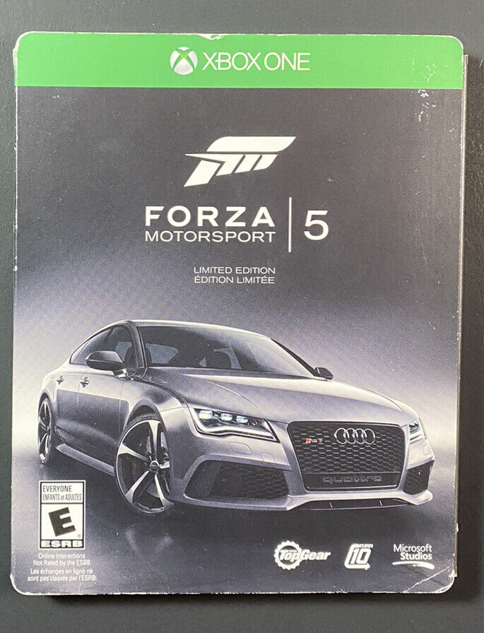 Forza Motorsport 5 [ Limited Edition STEELBOOK ] (XBOX ONE) USED