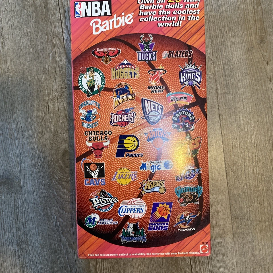 Barbie NBA  - Los Angeles Lakers - #20704,  NIB, Sealed, Free S/H - Image 4 of 4