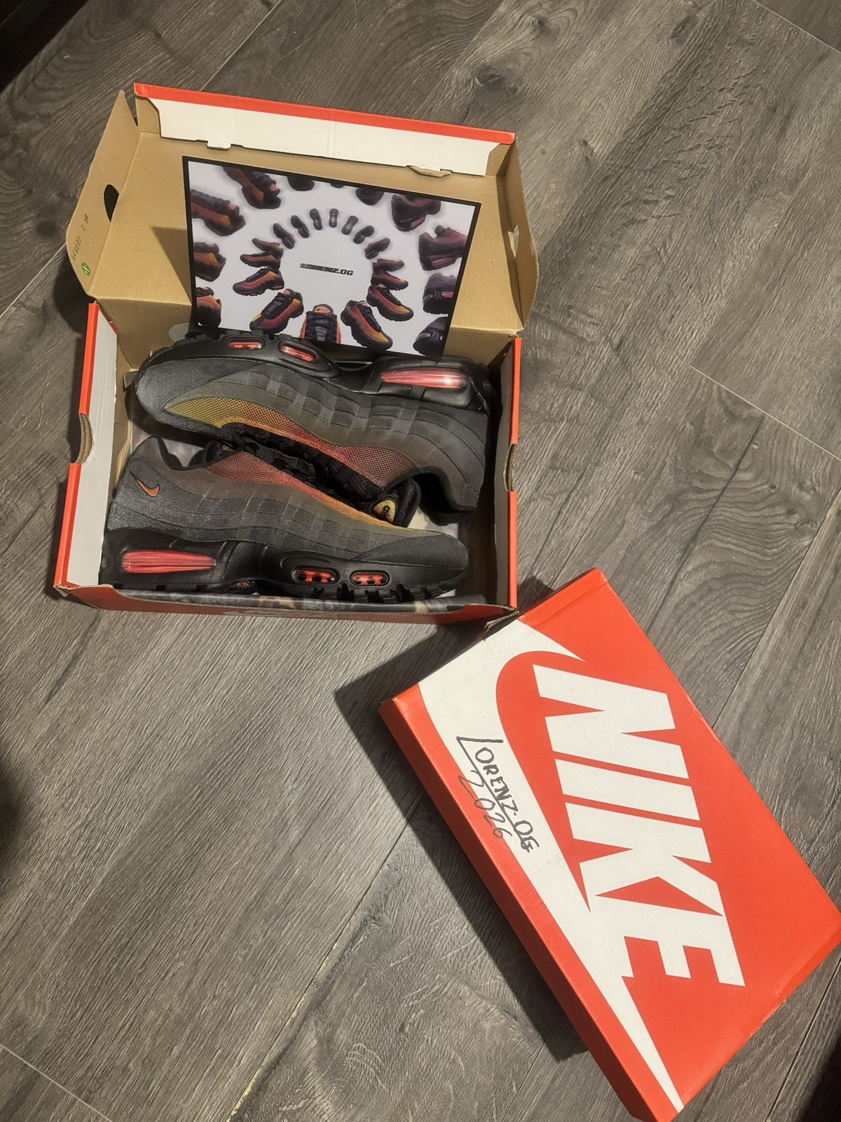 Nike Air Max 95 Lorenz.OG Brand New (signed Box) Size UK 7.5 image 6