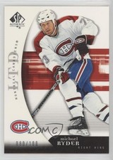 2005-06 SP Authentic Limited 80/100 Michael Ryder #54 d9r