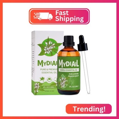 MYDIAIL Neroli Oil (4OZ) Natural & Undiluted Neroli Essential Oil Premium Grade