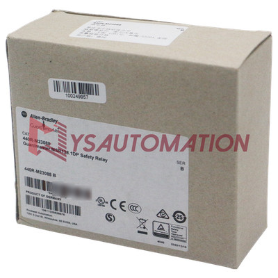 100%New Allen-Bradley 440R-M23088 Monitoring Safety Relay, MSR138.1DP, 24V AC/DC