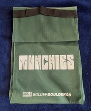 Vintage 2008 Bolder Boulder 10k Run Canvas Lunch Tote Bag Celestial Seasonings