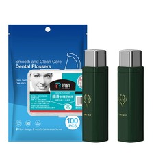 2 Pack Portable Dental Floss Dispenser 150 1 Count Pack of 2 , 2 Green