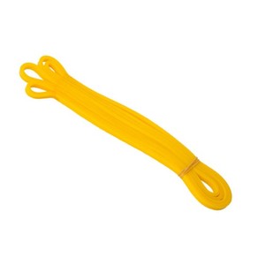 Bande d'exercice stretch jaune ergonomique