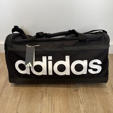 Image of Adidas linear Duffle Bag Medium gym sports shoulder strap fast free postage 🚚💨