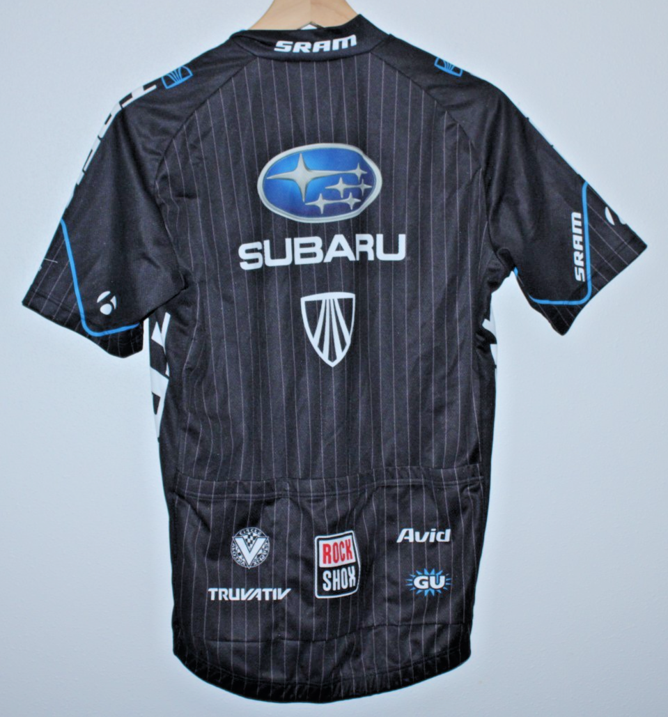Trek Subaru Mens Cycling Jersey Medium Rear Pockets 38