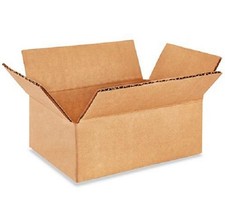 100 5x4x2 Cardboard Paper Boxes Mailing Packing Shipping Box Corrugated Carton