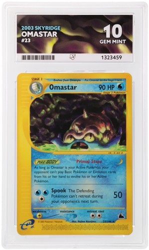 Omastar graded ACE 10 for sale on eBay