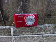 Samsung PL211 Compact Digital Camera 14.2MP 10x Zoom Red FAULTY PARTS NOTES