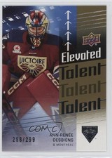 2024 Upper Deck PWHL Elevated Talent Gold 258/299 Ann-Renee Desbiens #ET-19 l5j
