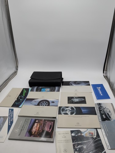 2003 Mercedes-Benz SL-Class Owners Manual Set with Case OEM 03 500 55 AMG 600 - Picture 1 of 7