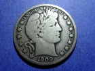 1909-S Barber Half  Abt. Fine