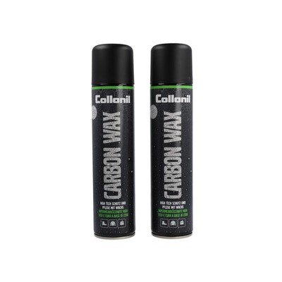 Collonil Carbon Wax 2x (300 ml) Hochleistungs Schutz und Schuhpflege mit Wachs