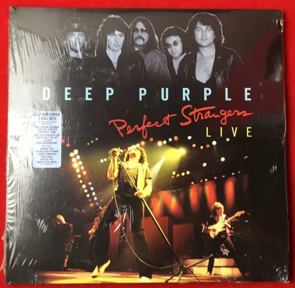 Deep Purple – Perfect Strangers - Live US 2LP+2CD+DVD SEALED