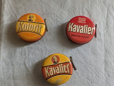 3 alte Schuhcremedosen Blechdosen Kavalier Re...
