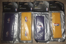 NIKE AUTHENTIC TEAM ISSUE LOS ANGELES LAKERS JERSEY CLR WRISTBAND M L XL XXL NBA