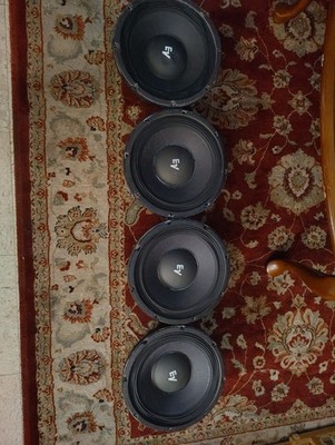 10'' Ev Electro Voice Speaker Woofer dl10x & evm-10m old school loudspeakers 