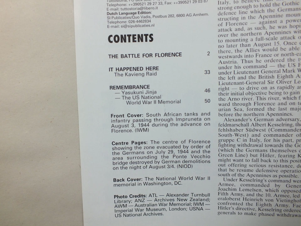 After the Battle Magazine Issue 129: The Battle for Florence - Image 2 of 2