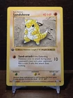 Pokémon TCG 1999 Sandshrew Base Set 62/102 1st Edition Shadowless Common Card LP