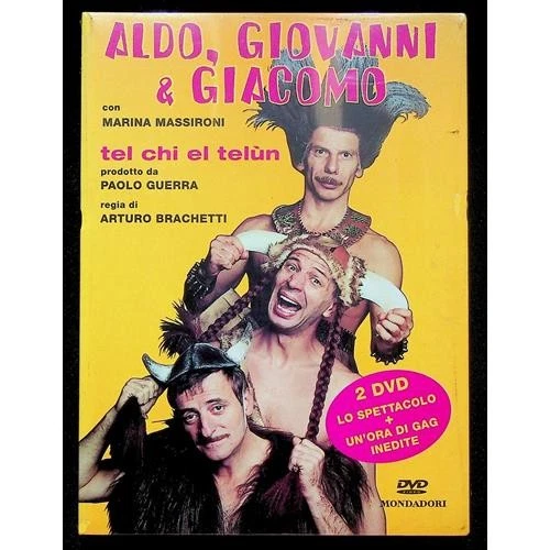 EBOND Aldo, Giovanni e Giacomo Tel Chi El Telun Editoriale DVD DB614654