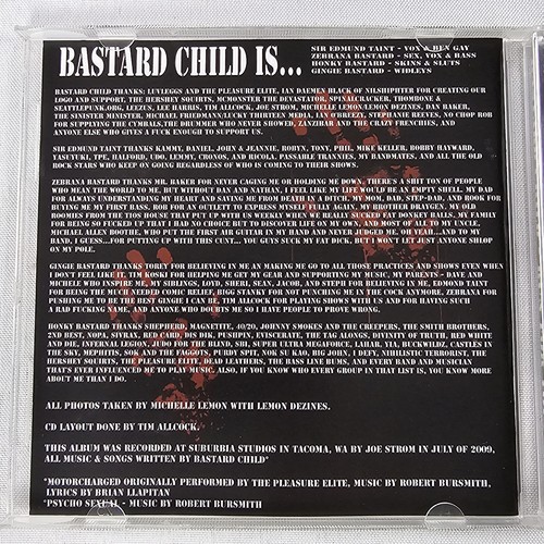 Bastard Child Underground Horrorcore CD Run For Your Life 9 Tracks READ⬇ - Picture 6 of 9