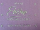 Vintage Avon Elusive Perfumed Soaps In The Original Artistic Box. 3 Soap Set. — photo 8