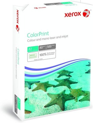 Xerox 003R95249 A3 weißes Papier, 80 g/m², 500 Blatt, für Laserdrucker