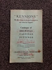 KENNIONS Catalogue of Drawings, Castings & Fittings – Steam Locomotives – LBSC