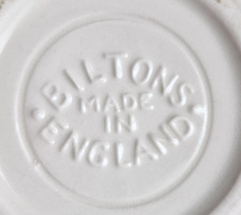 Vintage Biltons Ceramic Mugs X2 - 1 with Blue Flowers 1 with Pink Flowers - Image 4 of 4