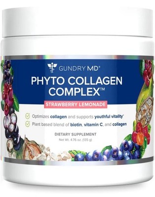 Phyto Collagen Complex, Strength Supporting Multivitamin Powder Supplement with