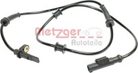 Metzger Sensor, Raddrehzahl Hinterachse Beidseitig U.A. FüR CitroËN, Fiat