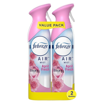 #ad Febreze Air Mist Spray Downy April Fresh 8.8oz 2 Pack Odor Fighting Room Spray A $8.47