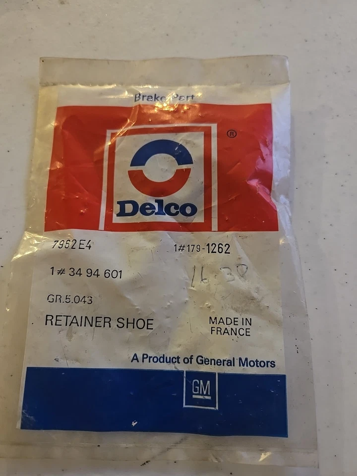Clip de retención de pastillas de freno de disco ACDelco GM equipo original 179-1262 3493601 Foto 2 de 4