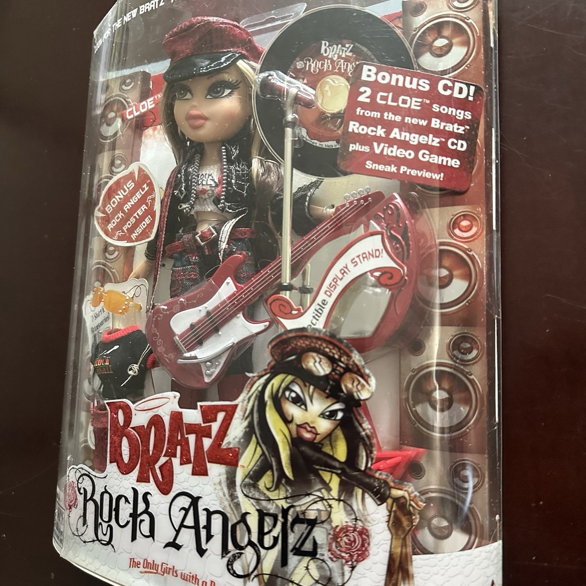 NWT Limited Edition, Rare 2005 Bratz Rock Angelz Cloe Doll w
